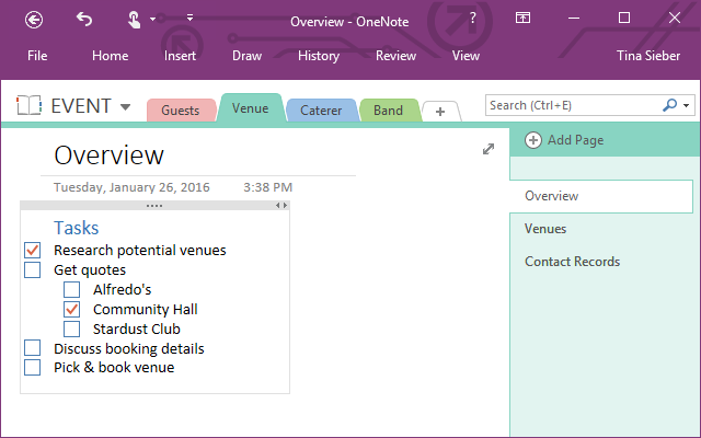 how to use onenote with zoom